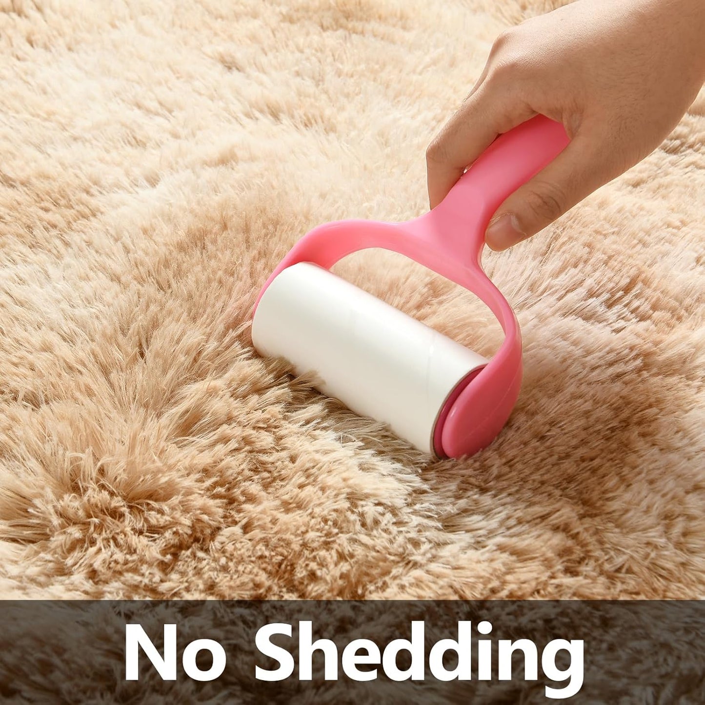Cloud Beige Shag Rug, Modern Elegance Cozy  and Soft Area Rug - rgc004