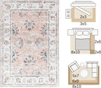 Pink Rug Living Room  Kitchen and Bedroom