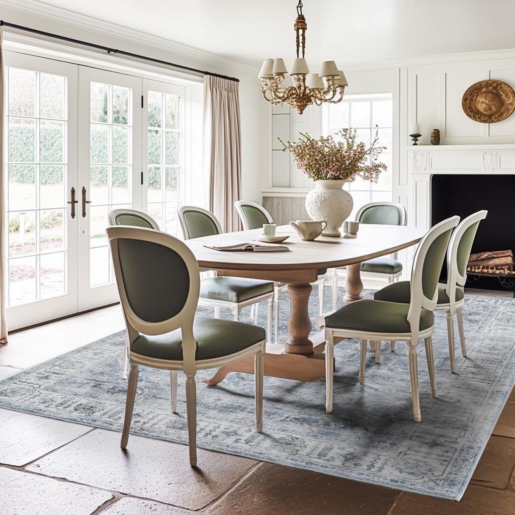 Floral Vintage Rug Living Room and Bedroom