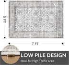 Floral Vintage Rug Living Room and Bedroom