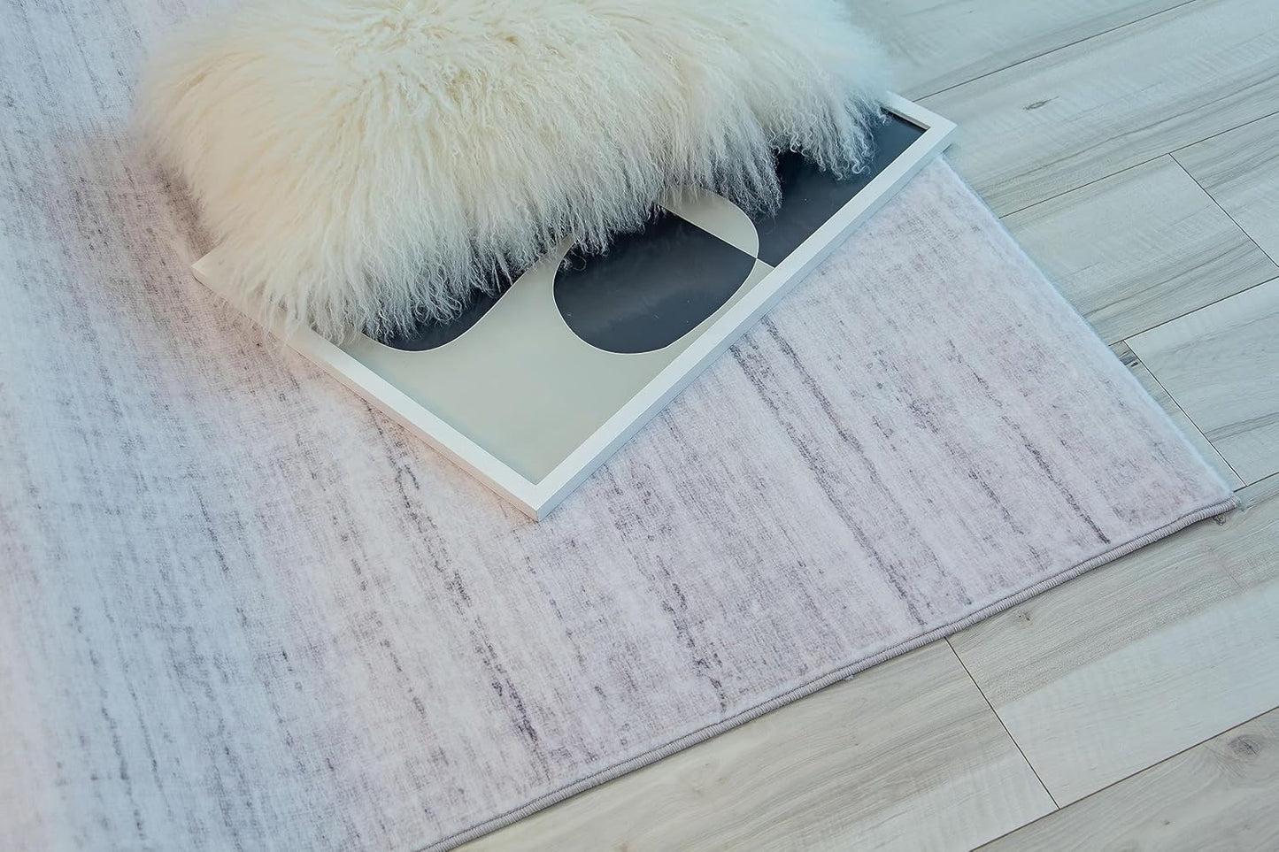 Modern Grey Rug Modern  Living Room Kitchen and Bedroom