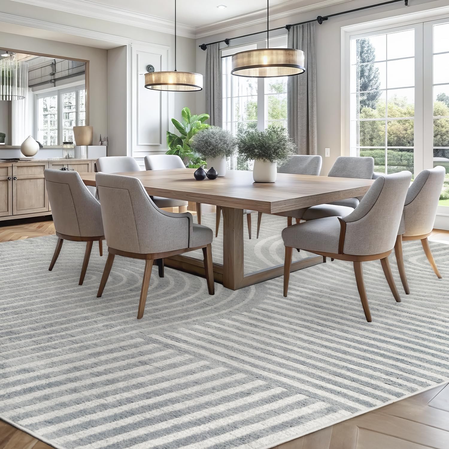 Grey Boho Rug Rusgco