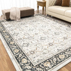 Floral Vintage Rug Living Room and Bedroom
