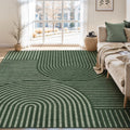 Green Boho Rug Rusgco