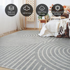 Grey Boho Rug Rusgco