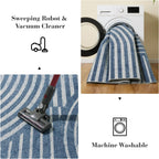 Blue Boho Rug Rusgco