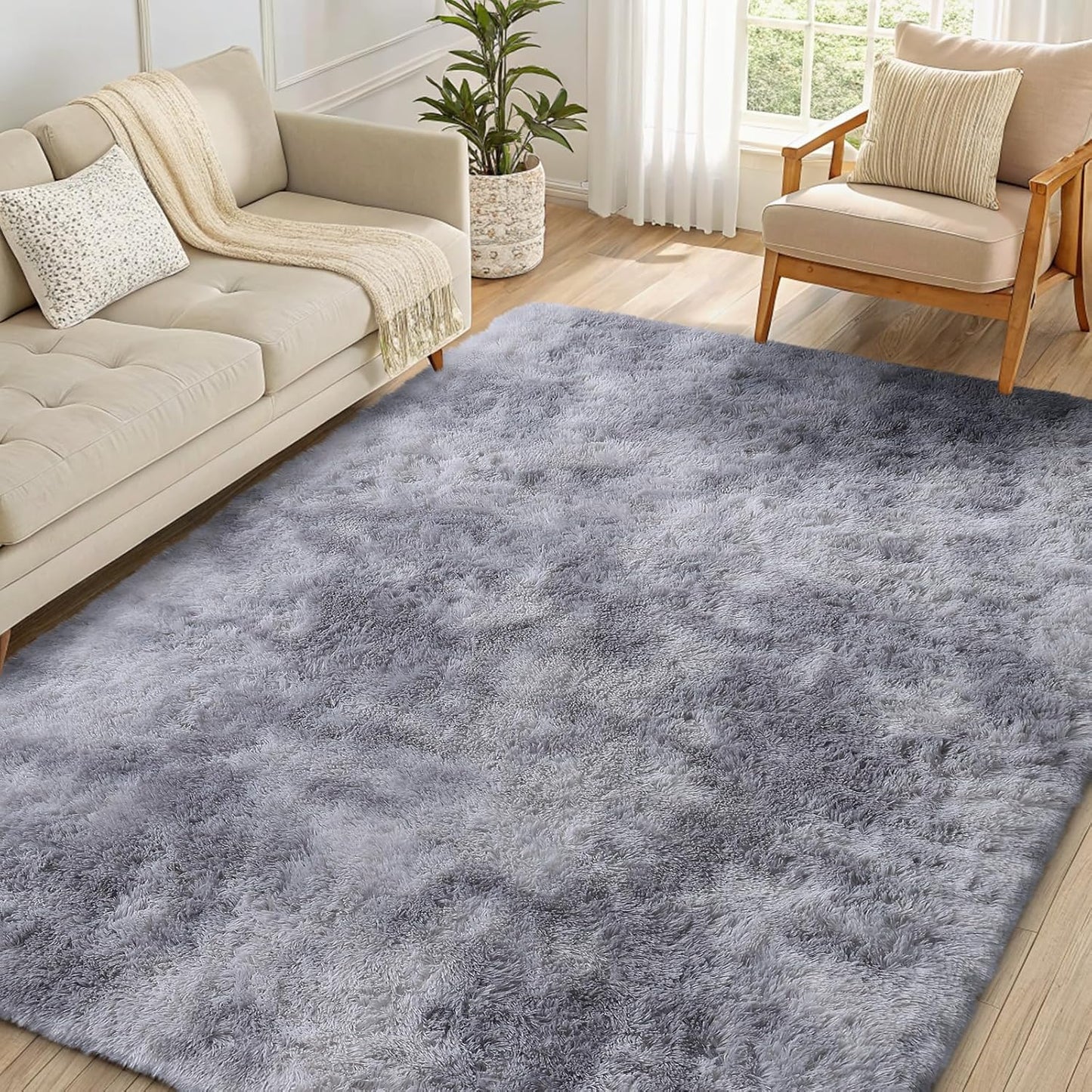 Rugsco Shag Rug Selection, Fluffy, Cozy & Machine Washable - rgc003
