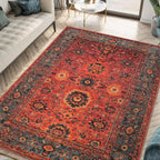 Turkish Rug Red Living Room  Kitchen and Bedroom