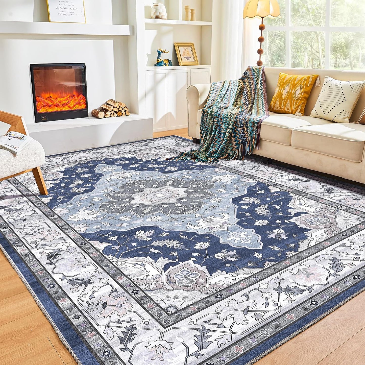 Persian Rug Living Room and Bedroom