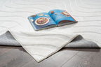 Pearl White Washable Rug - Rugsco.ca