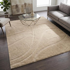 Pearl Beige Washable Rug - Rugsco.ca