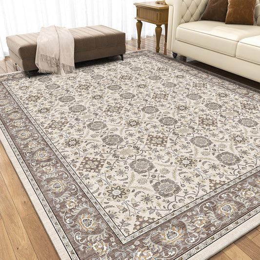 Floral Vintage Rug Living Room and Bedroom