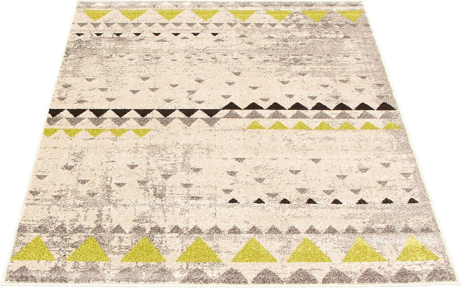 Bohemian Rug Classic 4x6 Beige and Yellow Area Carpet