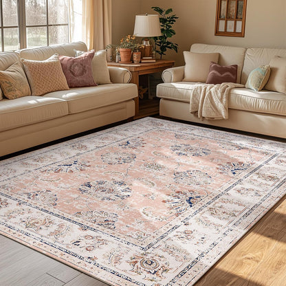 Pink Rug Living Room  Kitchen and Bedroom