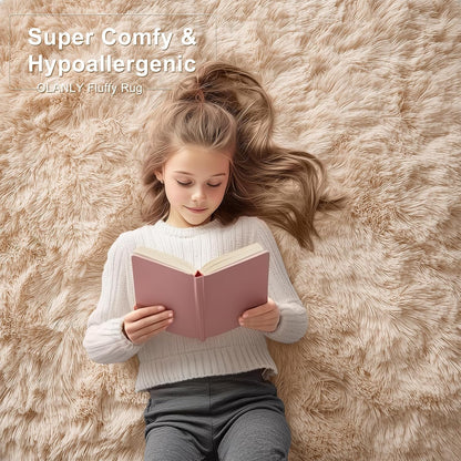 Rugsco Shag Rug Selection, Fluffy, Cozy & Machine Washable - rgc003