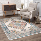 Persian Rug Traditional Patterned Multicolor Area Rug 