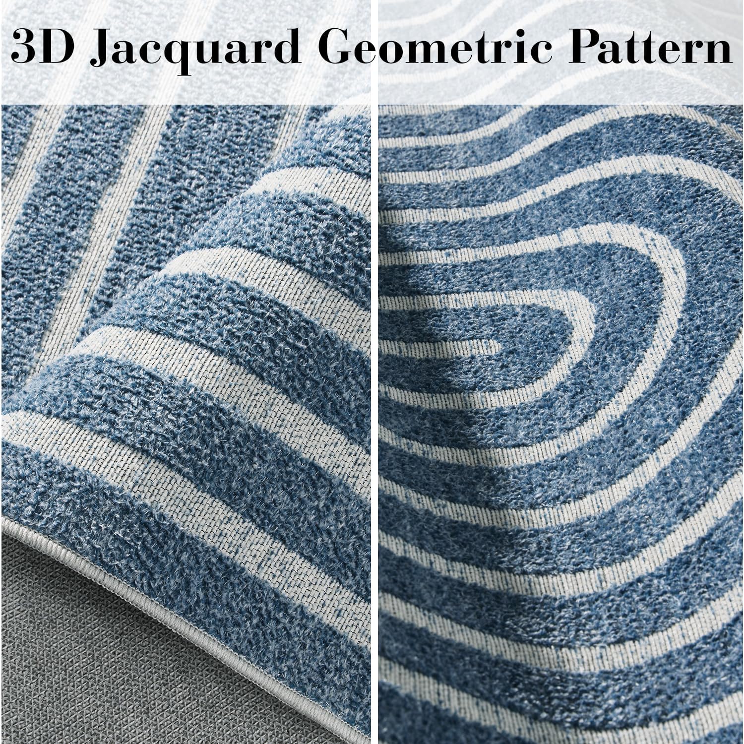 Blue Boho Rug Rusgco