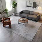 Pearl Hills Grey Washable Rug - Rugsco.ca