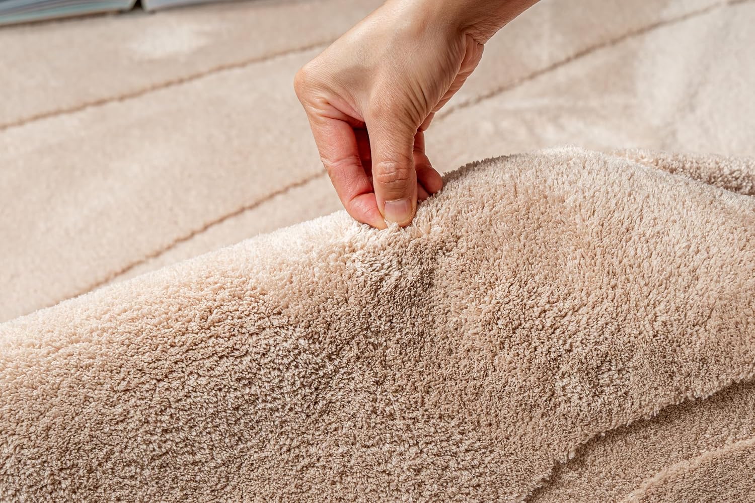 Pearl Beige Washable Rug - Rugsco.ca