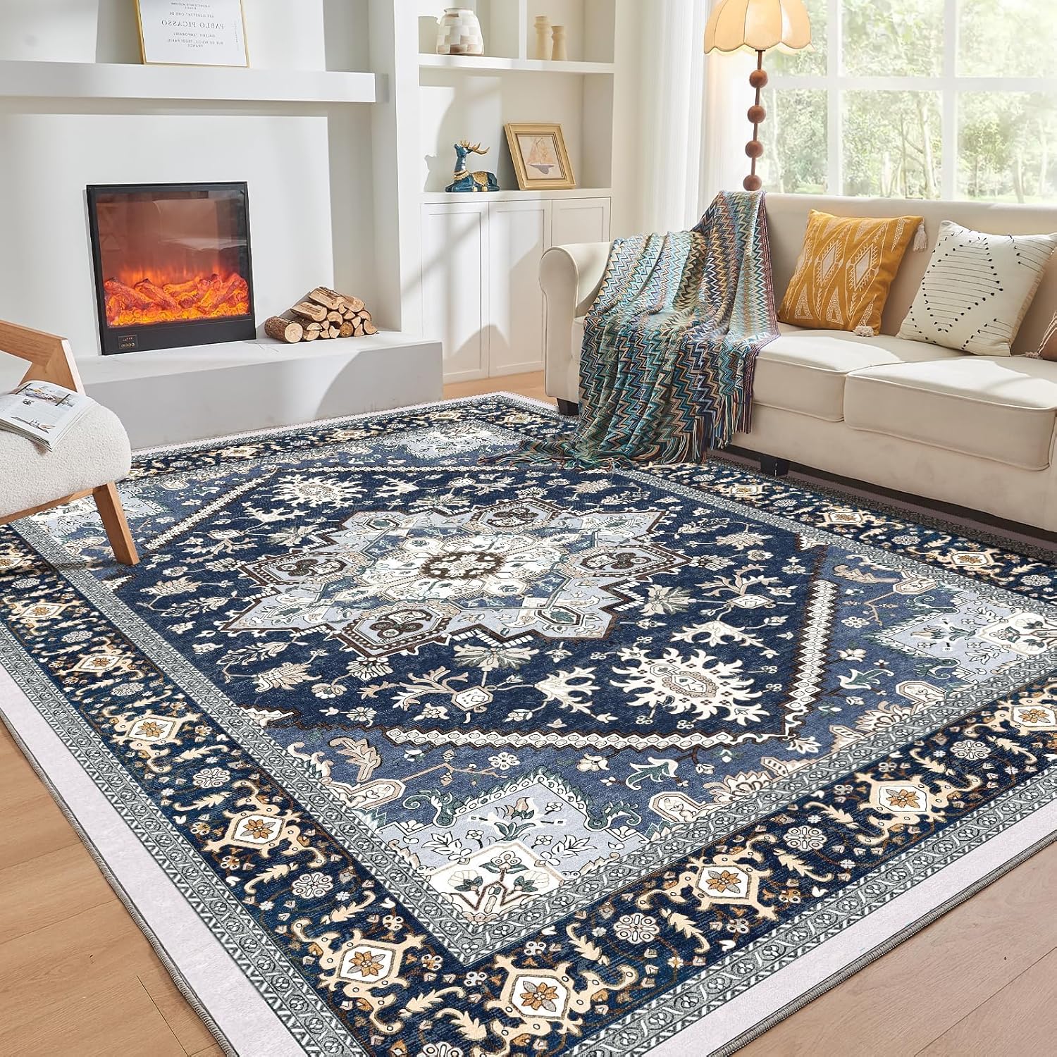 Persian Rug Living Room and Bedroom