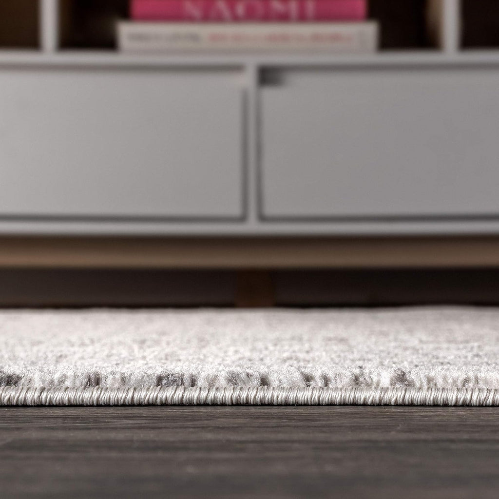 Bohemian Rug Classic 4x6 White and Grey Area Carpet