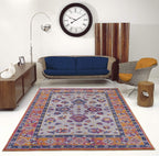 Joy Rug Collection Area Rug 5x7 Floral Patterned Multicolor Orangy Carpet