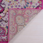 Joy Rug Collection Floral Area Rug 5x7 Tribal Patterned Pink Multicolor  Area Carpet 