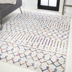 Bohemian Rug Classic 4x6 Beige and Colors Area Carpe