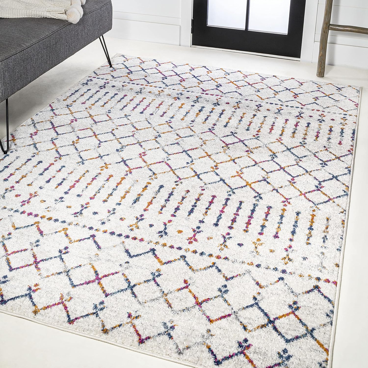 Bohemian Rug Classic 4x6 Beige and Colors Area Carpe