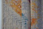 Modern Rug Abstract 4x6 Multicolor Area Rug