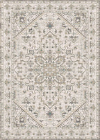 Boho Rug Beige Brown Non Slip Modern  Living Room Kitchen and Bedroom