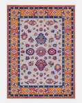 Joy Rug Collection Area Rug 5x7 Floral Patterned Multicolor Orangy Carpet  - LDL-00126