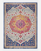 Persian Rug Floral Patterned Traditional Multicolor  Area Rug  - LDL-00120