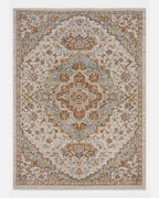 Turkish Rug Traditional Patterned Multicolor  Area Rug  - LDL-00121