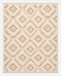 Area Rug 3D Boho Neutral Plush Pile