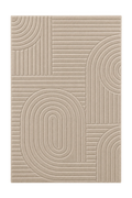 Brown Fluffy Wasable Solid Rug - rgmr01