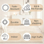 Brown Fluffy Wasable Solid Rug - rgmr01