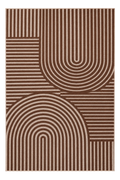 Minimal Boho 5x7 Washable Rug Brown  - rgc303