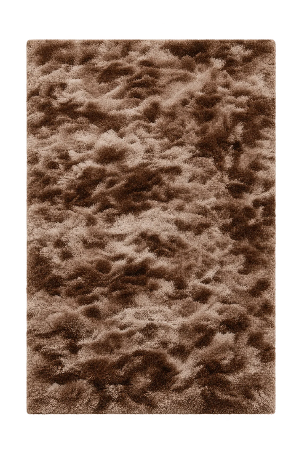 Cloud Brown Shag Rug, Modern Soft Area Rug - rgc005