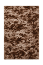 Cloud Brown Shag Rug, Modern Soft Area Rug - rgc005