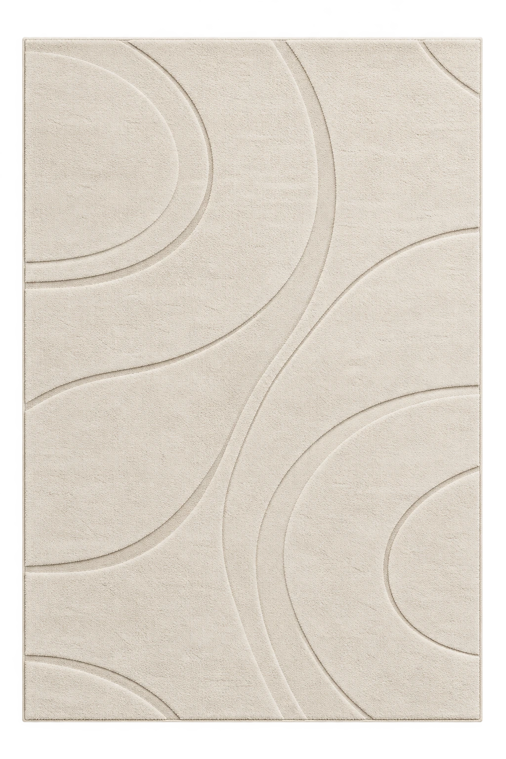 Pearl Hills Cream Washable Rug - rgc338