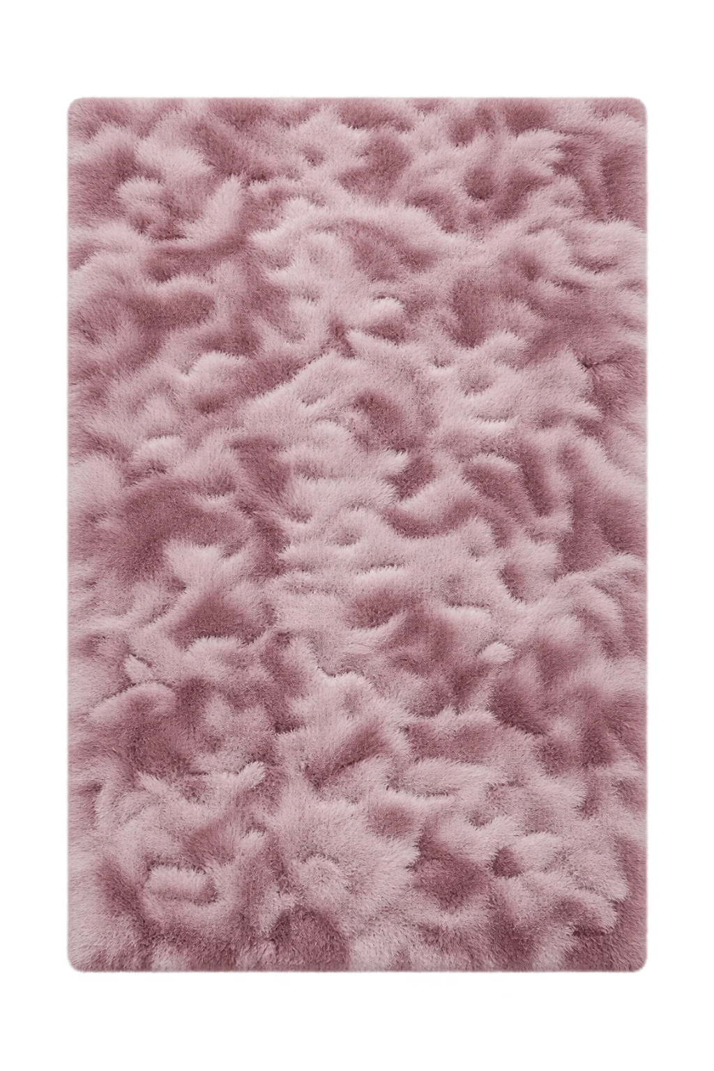 Cloud Pink Shag Rug, Modern, Cozy and Cute Soft Area Rug - rgc006