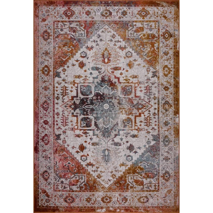 Joy Rug Collection Traditional Rug 5x7 Classic Patterned Brown Area Rug
