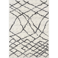 Modern Abstract Rug 4x6 White Grey Boho Modern  Living Room Kitchen and Bedroom Area Rug