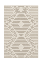 Tufted Boho Geometric Washable Rug - rgc318