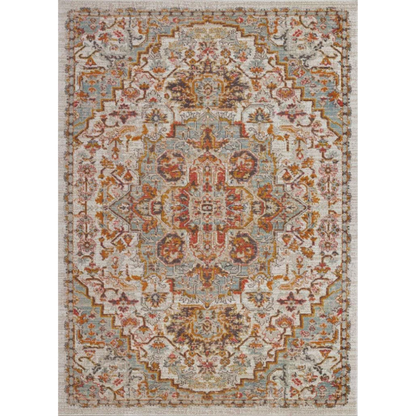 Turkish Rug Traditional Patterned Multicolor  Area Rug  - LDL-00121