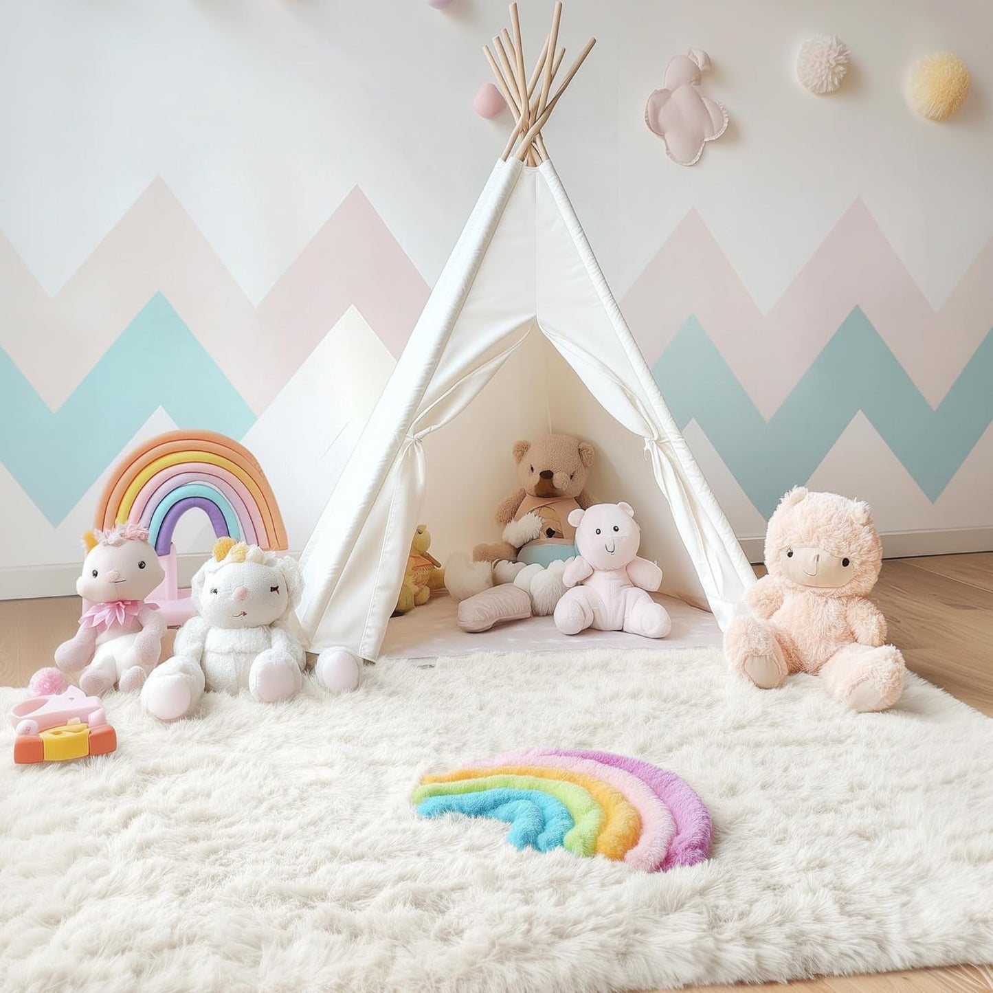 Rugsco Shag Rug Selection, Fluffy, Cozy & Machine Washable - rgc003