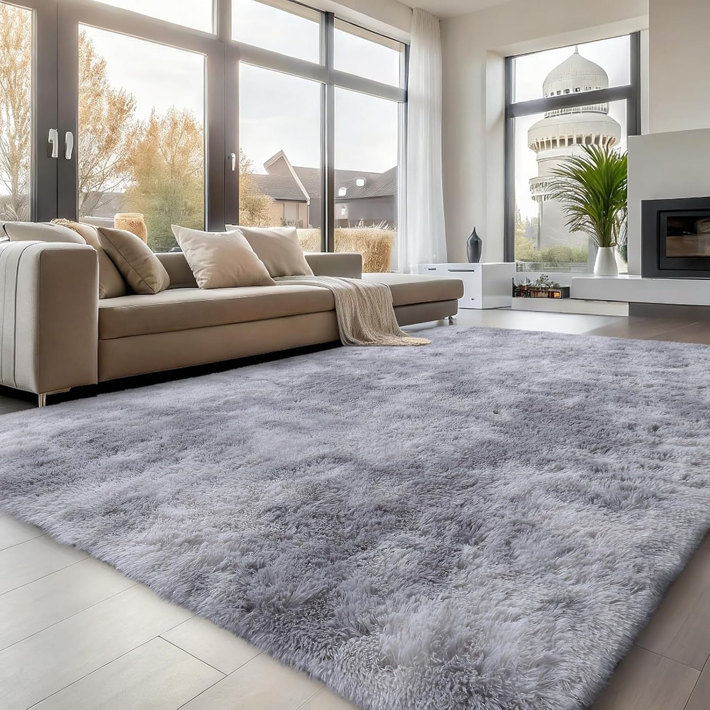 Rugsco Shag Rug Selection, Fluffy, Cozy & Machine Washable - rgc003