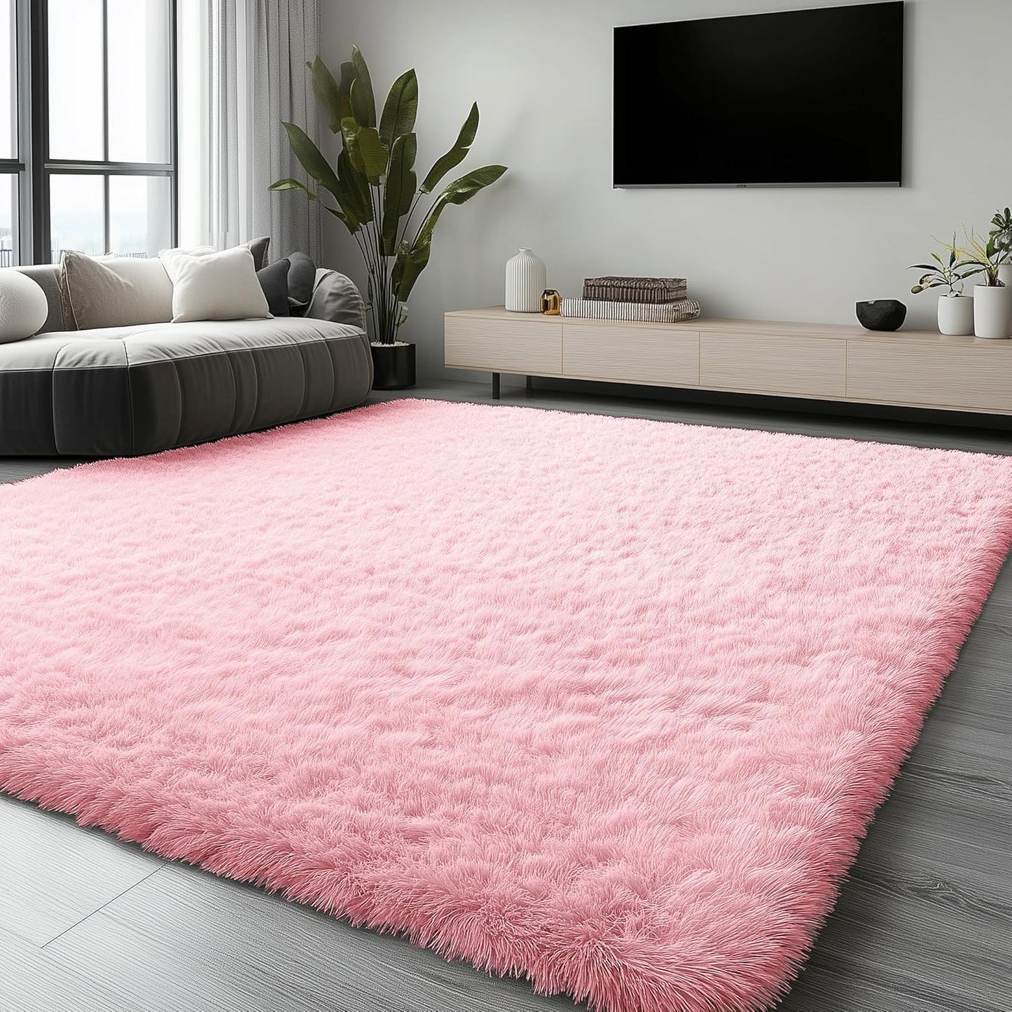 Rugsco Shag Rug Selection, Fluffy, Cozy & Machine Washable - rgc003