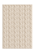 Pelo Diamond Cream Washable Rug - rgc341